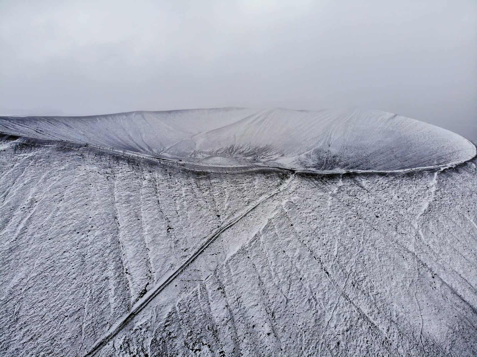 Hverfjall crater